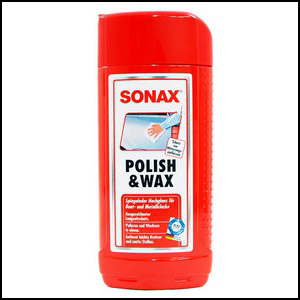 SONAX(소낙스) POLISH &amp; WAX 고광택 코팅왁스 500ml